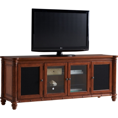 Blake Island 81" TV Stand Entertainment Console in Plantation